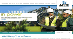 Desktop Screenshot of acrtinc.com